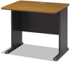 A Picture of product BSH-WC57436 Bush® Series A Workstation Desk,  Natural Cherry
