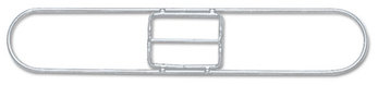 UNISAN Clip-On Dust Mop Frame,  18w x 5d, Zinc Plated