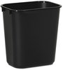A Picture of product BWK-14QTWBBLA Boardwalk® Soft-Sided Wastebasket,  14qt, Plastic, Black