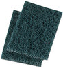 A Picture of product BWK-188 Boardwalk® Extra Heavy-Duty Scour Pad,  3 1/2 x 5, Blue/Gray, 20/Carton
