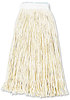 A Picture of product BWK-216C Boardwalk® Cut-End Wet Mop Heads,  Cotton, 16oz, White/Natural, 12/Carton