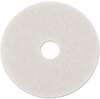 A Picture of product BWK-4014WHI Boardwalk® Polishing Floor Pads. 14 in. White. 5/case.