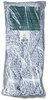A Picture of product BWK-552 Boardwalk® Floor Finish Mop Head,  Floor Finish, Wide, Rayon/Polyester, Medium, White/Blue, 12/Carton