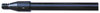 A Picture of product BWK-636 Boardwalk® Fiberglass Broom Handle,  Nylon Plastic Threaded End, 1" Dia. x 60" Long, Black