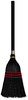 A Picture of product BWK-951BP Boardwalk® Poly Bristle Lobby Brooms,  38" Handle, Natural/Black, 12/Case