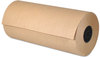 A Picture of product BWK-K1230874 Boardwalk® Kraft Paper,  12 in x 874 ft, Brown
