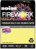 A Picture of product CAS-MP2201CY Boise® FIREWORX® Premium Multi-Use Colored Paper,  20lb, 8-1/2 x 11, Crackling Canary, 500 Sheets/Ream