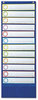 A Picture of product CDP-158031 Carson-Dellosa Publishing Deluxe Scheduling Pocket Chart,  12 Pockets, 13 x 36