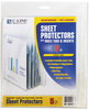 A Picture of product CLI-05557 C-Line® Sheet Protector with Index Tabs,  Heavy, Clear Tabs, 2", 11 x 8 1/2, 5/ST