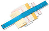 A Picture of product CLI-30526 C-Line® Plastic Indexed Sorter,  A-Z/1-31/Jan-Dec/Sun-Sat/0-30,000 Index, Letter Size, Plastic, Blue