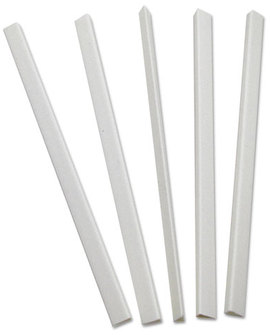 C-Line® Slide 'N Grip Binding Bars,  White, 11 x 1/4, 100/Box