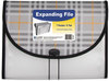 A Picture of product CLI-58012 C-Line® Plaid Design Expanding Files,  Plaid, Letter, 7 Pockets, 1.5" Exp, 1/EA