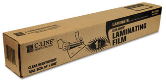 C-Line® Cleer Adheer® Self-Adhesive Laminating Film,  2 mil, 24" x 50 ft. Roll