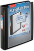 A Picture of product CRD-54661 Cardinal® SuperLife™ Pro Easy Open® ClearVue™ Locking Slant-D® Ring Binder,  1.5", 11 x 8 1/2, Black