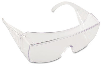 Crews® Yukon® Safety Glasses,  Wraparound, Clear Lens
