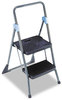 A Picture of product CSC-11829GGB Cosco® Commercial Step Stool,  300lb Cap, 20 1/2w x 24 3/4d x 39 1/2h, Gray
