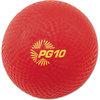 A Picture of product CSI-PG10 Champion Sports Playground Ball,  10" Diameter, Red