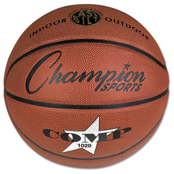 Champion Sports Composite Basketball,  Official Size, 30", Brown