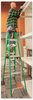 A Picture of product DAD-FS4008 Louisville® Fiberglass Step Ladder,  8 ft, 7-Step, Green/Black