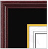 A Picture of product DAX-1511TB DAX® Hardwood Document/Certificate Frame,  11 x 14, 8 1/2 x 11, Black