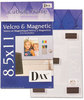 A Picture of product DAX-N140285M DAX® Velcro®/Magnetic Cubicle Photo/Document Frame,  Acrylic, 8 1/2 x 11, Clear