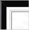 A Picture of product DAX-N17000NTP DAX® Value U-Channel Document Frame,  8 1/2 x 11, Black, 2/Pack