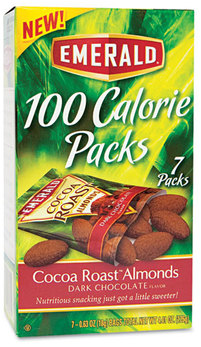 Emerald® 100 Calorie Pack Nuts,  .63oz Packs, 7/Box
