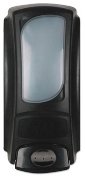 Dial® Eco Smart® Flex Amenity Dispenser,  4 x 3.1 x 7.9, Black, 6/Ctn
