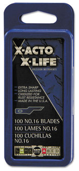 X-ACTO® Replacement Blades,  100/Box