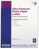 A Picture of product EPS-S042084 Epson® Ultra Premium Photo Paper,  Luster, 17 x 22, 25 Sheets/Pack