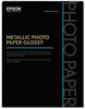 A Picture of product EPS-S045589 Epson® Professional Media Metallic Glossy Photo Paper,  White, 8 1/2x11, 25 Sheets/Pack