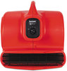 A Picture of product EUR-SC6053 Sanitaire® Commercial Three-Speed Air Mover,  1/2 hp Motor, 20 lbs, Red/Black