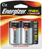 A Picture of product EVE-E93BP2 Energizer® MAX® Alkaline Batteries,  C, 2 Batteries/Pack