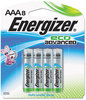 A Picture of product EVE-XR91BP8 Energizer® Eco Advanced™ Batteries,  AA, 8/Pk