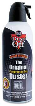 Dust-Off® Disposable Compressed Gas Duster,  12 oz Can