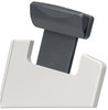 A Picture of product FEL-21128 Fellowes® Flex Arm Weighted Base Copyholder Copyholder,150 Sheet Capacity, Plastic, Platinum/Graphite