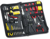 A Picture of product FEL-49106 Fellowes® 55-Piece Computer Tool Kit in Black Vinyl Zipper Case