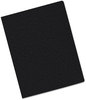 A Picture of product FEL-52138 Fellowes® Expressions™ Classic Grain Texture Presentation Covers for Binding Systems Black, 11.25 x 8.75, Unpunched, 200/Pack