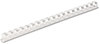 A Picture of product FEL-52371 Fellowes® Plastic Comb Bindings 3/8" Diameter, 55 Sheet Capacity, White, 100/Pack