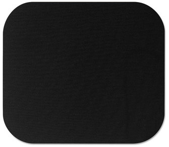 Fellowes® Polyester Mouse Pad 9 x 8, Black