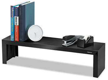 Fellowes® Designer Suites™ Shelf 30 lb Capacity, 26 x 7 6.75, Black Pearl
