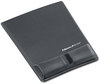 A Picture of product FEL-9184001 Fellowes® Palm and Wrist Supports with Microban® Protection Memory Foam Support Attached Mouse Pad, 8.25 x 9.87, Graphite