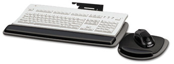 Fellowes® Standard Keyboard Tray Adjustable Platform, 20.25w x 11.13d, Graphite/Black