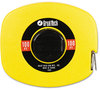 A Picture of product GNS-100E Great Neck® English Rule Tape Measure,  3/8" x 100ft, Steel, Yellow