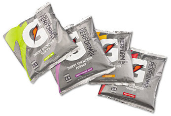 Gatorade® Thirst Quencher Powder Drink Mix,  Variety Pack, 21oz Packets, 32/Carton
