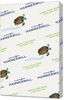A Picture of product HAM-103309 Hammermill® Recycled Colored Paper,  20lb, 8-1/2 x 11, Blue, 500 Sheets/Ream