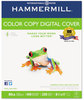 A Picture of product HAM-120023 Hammermill® Color Copy Digital Cover Stock,  80 lbs., 8 1/2 x 11, Photo White, 250 Sheets