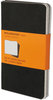 A Picture of product HBG-QP311 Moleskine® Cashier Journal,  Ruled, 5 1/2 x 3 1/2, Black Cover, 64 Sheets