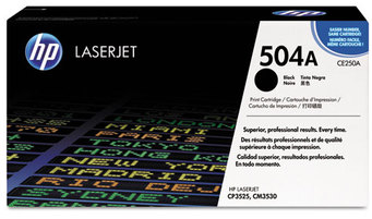 HP CE250AG, CE250A Toner,  (CE250A-G) Black Original LaserJet Toner Cartridge for US Government