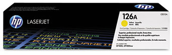 HP CE310A-CF341A Toner,  (CE312A) Yellow Original LaserJet Toner Cartridge
